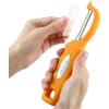 imageSpring Chef Professional Red Swivel Vegetable Peeler for Kitchen Stainless Steel Potato Peelers with Soft Grip Handle Perfect for Peeling Apple Veggie Fruit Carrot Dishwasher Safe  Set of 2Mango