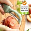 imageSpring Chef Professional Red Swivel Vegetable Peeler for Kitchen Stainless Steel Potato Peelers with Soft Grip Handle Perfect for Peeling Apple Veggie Fruit Carrot Dishwasher Safe  Set of 2Pistachio