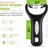 imageSpring Chef Stainless Steel Corn Peeler  Corn on the Cob Stripper Tool  Durable ampamp Efficient Kernel Remover Tool  Easy to Use Kernel Cutter  Dishwasher Safe Kitchen Gadget  BlackBlack
