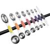 imageSpring Chef Stainless Steel Magnetic Measuring Spoons Set with Strong Magnets Heavy Duty Metal Kitchen Gadgets for Baking ampamp Cooking Fits in Most Kitchen Spice Jars Multicolor Set of 8 with LevelerMountain Sunrise