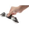 imageSpring Chef Stainless Steel Magnetic Measuring Spoons Set with Strong Magnets Heavy Duty Metal Kitchen Gadgets for Baking ampamp Cooking Fits in Most Kitchen Spice Jars Multicolor Set of 8 with LevelerBlack