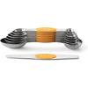 imageSpring Chef Stainless Steel Magnetic Measuring Spoons Set with Strong Magnets Heavy Duty Metal Kitchen Gadgets for Baking ampamp Cooking Fits in Most Kitchen Spice Jars Multicolor Set of 8 with LevelerMango