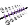 imageSpring Chef Stainless Steel Magnetic Measuring Spoons Set with Strong Magnets Heavy Duty Metal Kitchen Gadgets for Baking ampamp Cooking Fits in Most Kitchen Spice Jars Multicolor Set of 8 with LevelerOrchid