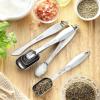 imageSpring Chef Stainless Steel Measuring Spoons Set of 7 with Leveler Rectangular Metal Teaspoon ampamp Tablespoon Measuring Spoons for Dry ampamp Liquid Ingredients  Nesting Kitchen Gadgets For Baking ampamp CookingCups  Spoons  Set of 20