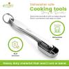 imageSpring Chef Stainless Steel Measuring Spoons Set of 7 with Leveler Rectangular Metal Teaspoon ampamp Tablespoon Measuring Spoons for Dry ampamp Liquid Ingredients  Nesting Kitchen Gadgets For Baking ampamp CookingCups  Spoons  Set of 14