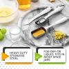 imageSpring Chef Stainless Steel Measuring Spoons Set of 7 with Leveler Rectangular Metal Teaspoon ampamp Tablespoon Measuring Spoons for Dry ampamp Liquid Ingredients  Nesting Kitchen Gadgets For Baking ampamp CookingSpoons  Set of 6