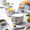 imageSpring Chef Stainless Steel Measuring Spoons Set of 7 with Leveler Rectangular Metal Teaspoon ampamp Tablespoon Measuring Spoons for Dry ampamp Liquid Ingredients  Nesting Kitchen Gadgets For Baking ampamp CookingCups  Spoons  Set of 20