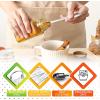 imageSpring Chef Stainless Steel Measuring Spoons Set of 7 with Leveler Rectangular Metal Teaspoon ampamp Tablespoon Measuring Spoons for Dry ampamp Liquid Ingredients  Nesting Kitchen Gadgets For Baking ampamp CookingSpoons  Set of 6