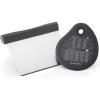 imageSpring Chef Dough Bench Scraper for Baking with Markings  Stainless Steel Kitchen Dough Cutter Tool with Bowl Pastry Scraper for Pizza Bread Pastries  Bench Knife  Dishwasher Safe  BlackGray