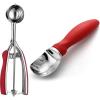 imageSpring Chef Ice Cream Scoop and Medium Cookie Scoop Bundle Bundle  Red