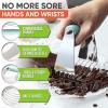 imageSpring Chef Dough Blender Top Professional Pastry Cutter with Heavy Duty Stainless Steel Blades Medium Size BlackMint
