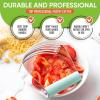imageSpring Chef Dough Blender Top Professional Pastry Cutter with Heavy Duty Stainless Steel Blades Medium Size BlackMint