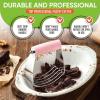 imageSpring Chef Dough Blender Top Professional Pastry Cutter with Heavy Duty Stainless Steel Blades Medium Size BlackPink Lemonade