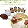 imageSpring Chef Stainless Steel Measuring Spoons Set of 7 Oval Metal Teaspoon ampamp Tablespoon Measuring Spoons  Nesting Kitchen Gadgets For Baking ampamp Cooking Dual Measurements  Dry ampamp Liquid Ingredients