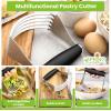 imageSpring Chef XL Stainless Steel Pastry Cutter Tool for Baking  Heavy Duty Dough Blender  Butter ampamp Dough Cutter Tool with Sharp Blades  Pastry Blender for Easy Mixing  Dishwasher Safe  BlackBlack