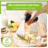 imageSpring Chef XL Stainless Steel Pastry Cutter Tool for Baking  Heavy Duty Dough Blender  Butter ampamp Dough Cutter Tool with Sharp Blades  Pastry Blender for Easy Mixing  Dishwasher Safe  BlackBlack