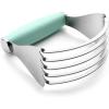 imageSpring Chef XL Stainless Steel Pastry Cutter Tool for Baking  Heavy Duty Dough Blender  Butter ampamp Dough Cutter Tool with Sharp Blades  Pastry Blender for Easy Mixing  Dishwasher Safe  BlackMint