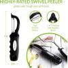 imageSpring Chef Stainless Steel Potato Masher with Premium Vegetable Peeler Mashed Potato Masher  Kitchen Tool with Soft Nonslip Handle Metal Food Masher for Fruit Avocado Bean Guacamole Banana
