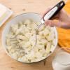 imageSpring Chef Stainless Steel Potato Masher with Premium Vegetable Peeler Mashed Potato Masher  Kitchen Tool with Soft Nonslip Handle Metal Food Masher for Fruit Avocado Bean Guacamole Banana