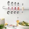 image:imageSpring Chef Dual Sided Magnetic Measuring Spoons Set Desert Sunset Set of 8 amp Stainless Steel Magnetic Measuring Cups Set of 7 Black  2 Product Bundle