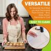 image:imageSpring Chef Stainless Steel Oven Safe 10x15 Cooling Rack amp Large Dough Blender amp Biscuit Cutter Set Black  2 Product Bundle