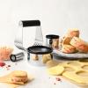 image:imageSpring Chef Stainless Steel Oven Safe 10x15 Cooling Rack amp Large Dough Blender amp Biscuit Cutter Set Black  2 Product Bundle