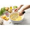 image:imageSpring Chef Potato Masher Stainless Steel  Heavy Duty Mashed Potato Masher Kitchen Tool  Fruit amp Food Smasher For Avocado Banana Eggs  Bean Smasher Tool  Durable Metal Mashing Utensil